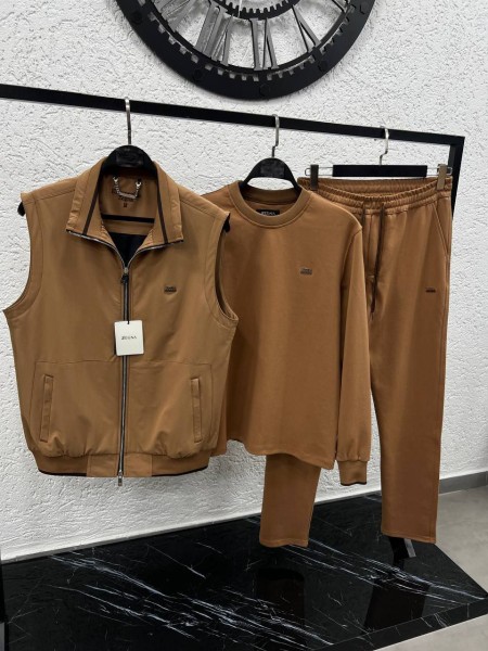 Мужской Спортивный Костюм Тройка Zegna