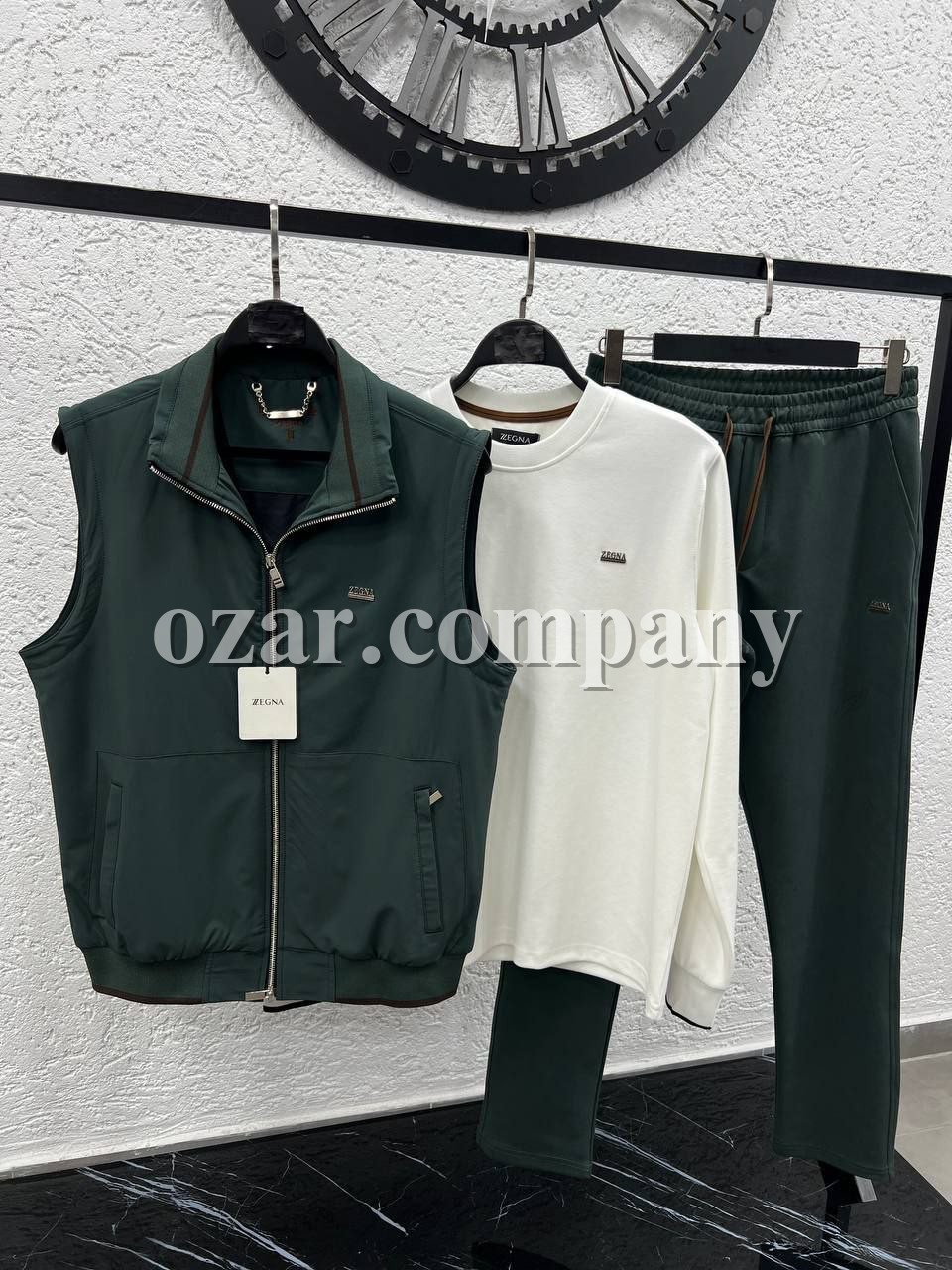 Мужской Спортивный Костюм Тройка Zegna