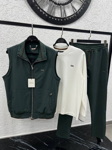 Мужской Спортивный Костюм Тройка Zegna