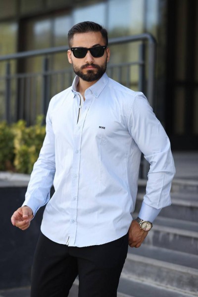 Мужская Рубашка Boss
