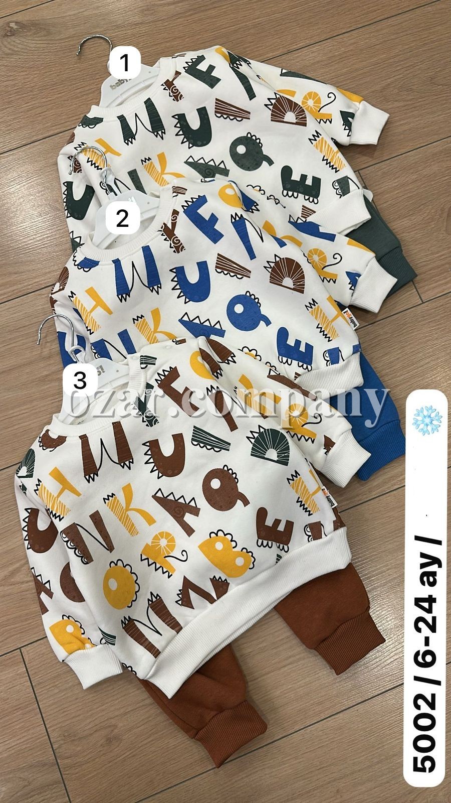 Трикотажный Костюм На Флисе Для Мальчика Babygo (6-12-18-24мес.)