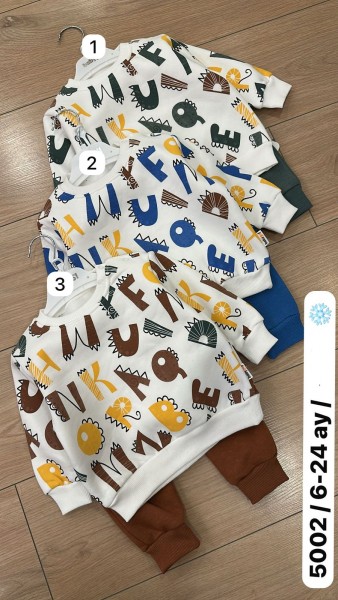 Трикотажный Костюм На Флисе Для Мальчика Babygo (6-12-18-24мес.)