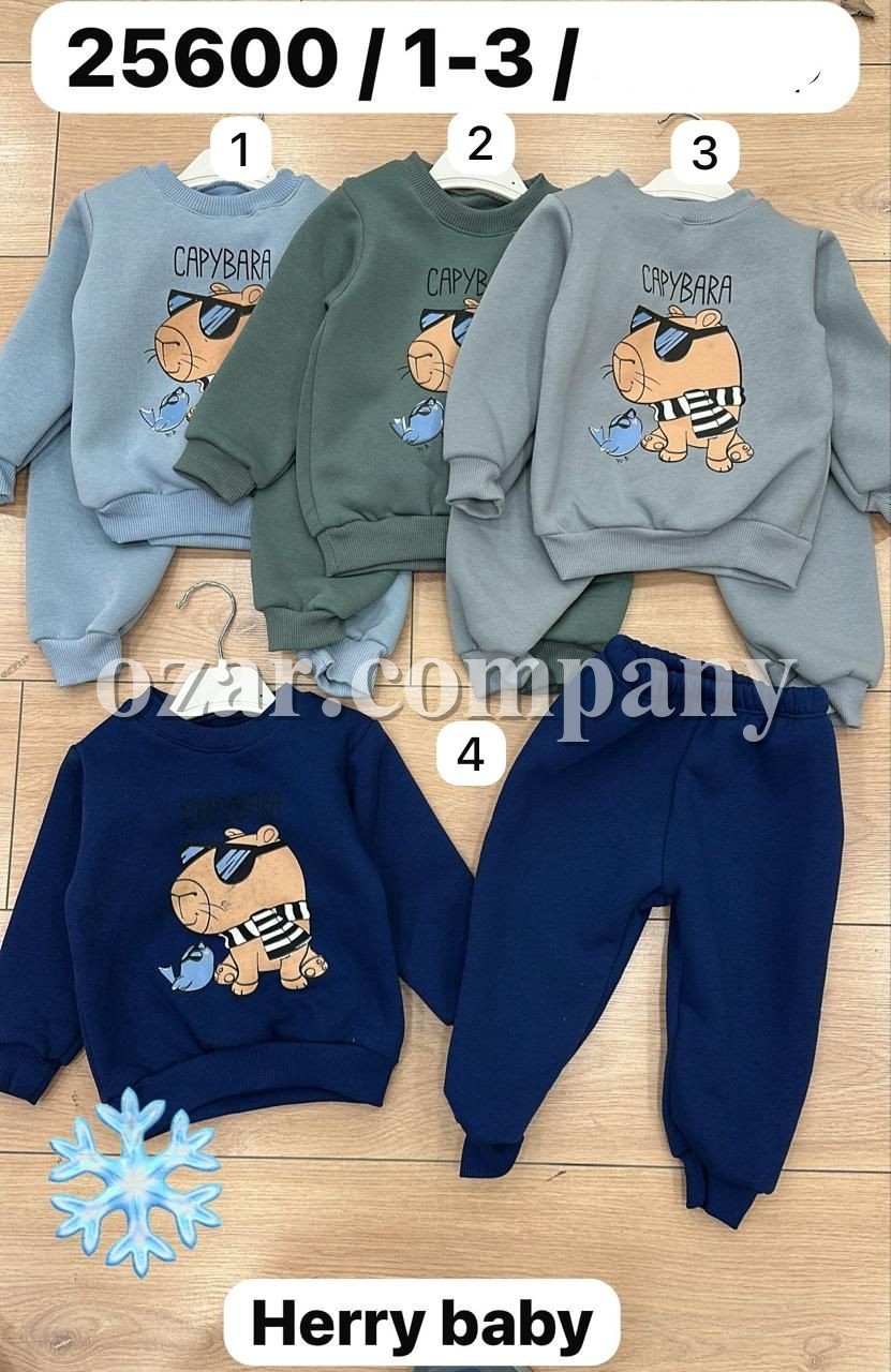 Трикотажный Костюм На Флисе Для Мальчика Herry (1-2-3лет) 