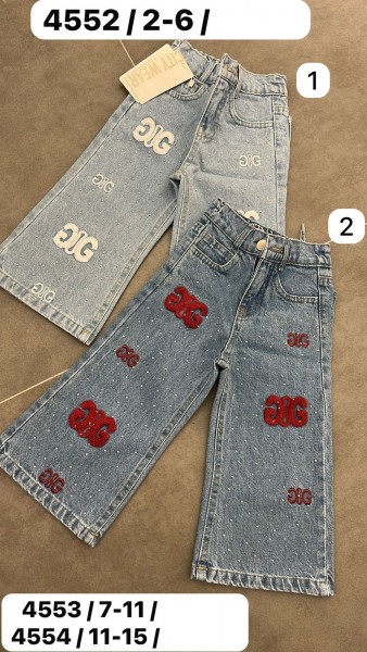 Джинсы Для Девочки City Wear (7-8-9-10-11лет)