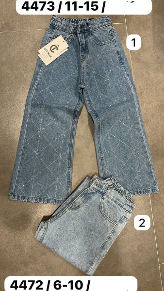 Джинсы Для Девочки City Wear (6-7-8-9-10лет)