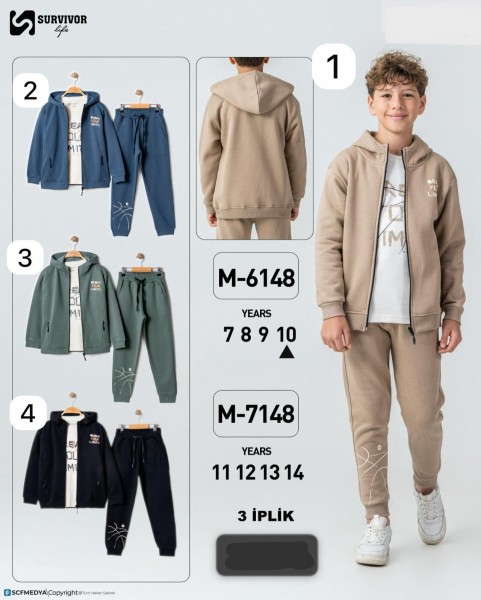 Костюм Тройка Тринитка Для Мальчика Survivor (7-8-9-10лет)