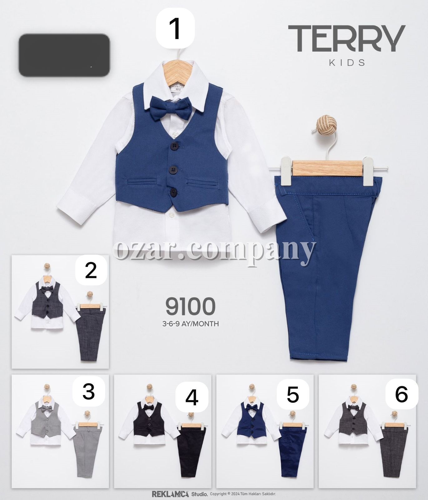 Костюм Для Мальчика Terry (3-6-9мес.)