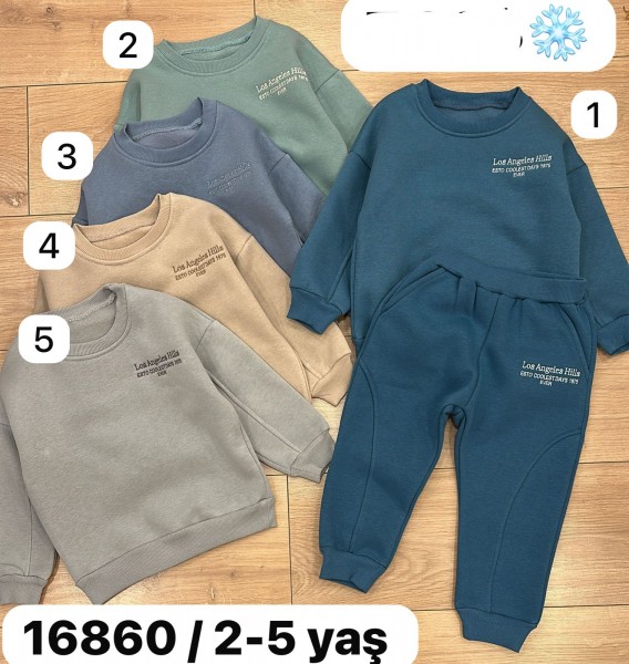 Трикотажный Костюм На Флисе Для Мальчика Favo (2-3-4-5лет)
