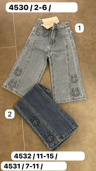 Джинсы Для Девочки City Wear (7-8-9-10-11лет)