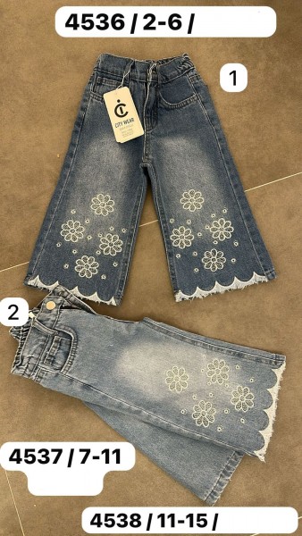 Джинсы Для Девочки City Wear (7-8-9-10-11лет)