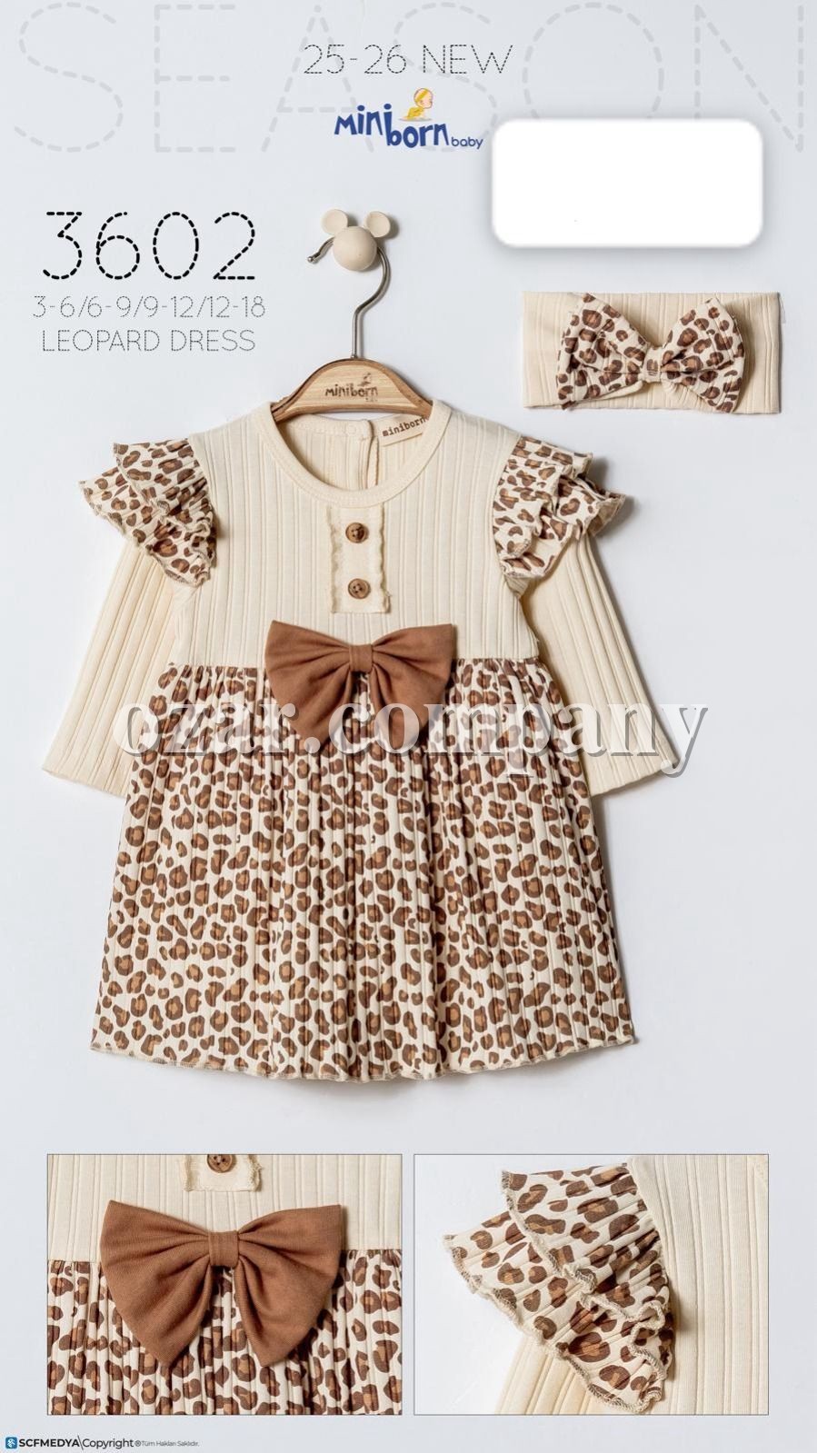 Платье Для Девочки Mini Born (3-6/6-9/9-12/12-18мес.)