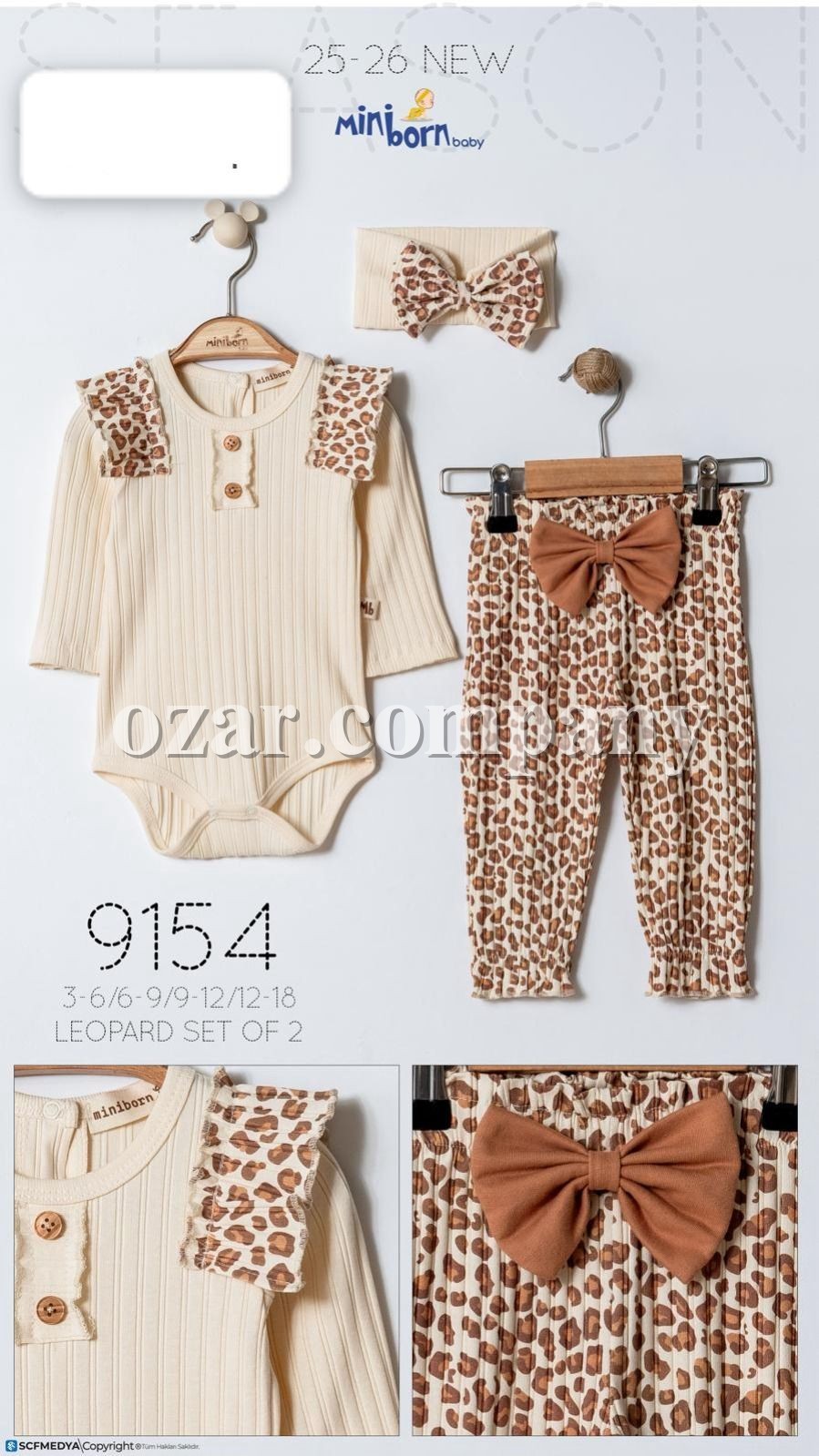 Комплект Для Девочки Mini Born (3-6/6-9/9-12/12-18мес.)