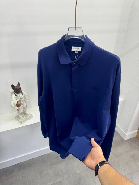 Мужская Футболка На Длинный Рукав Lacoste
