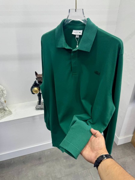 Мужская Футболка На Длинный Рукав Lacoste
