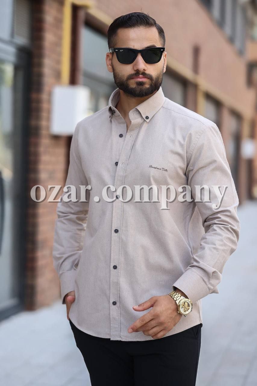 Мужская Рубашка Massimo Dutti