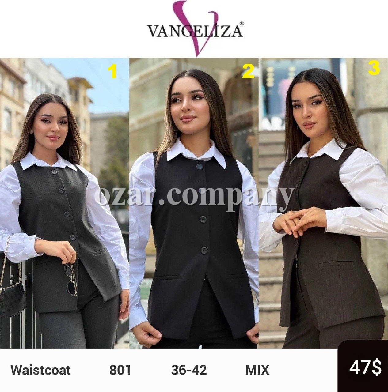 Женская Жилетка Vangezila