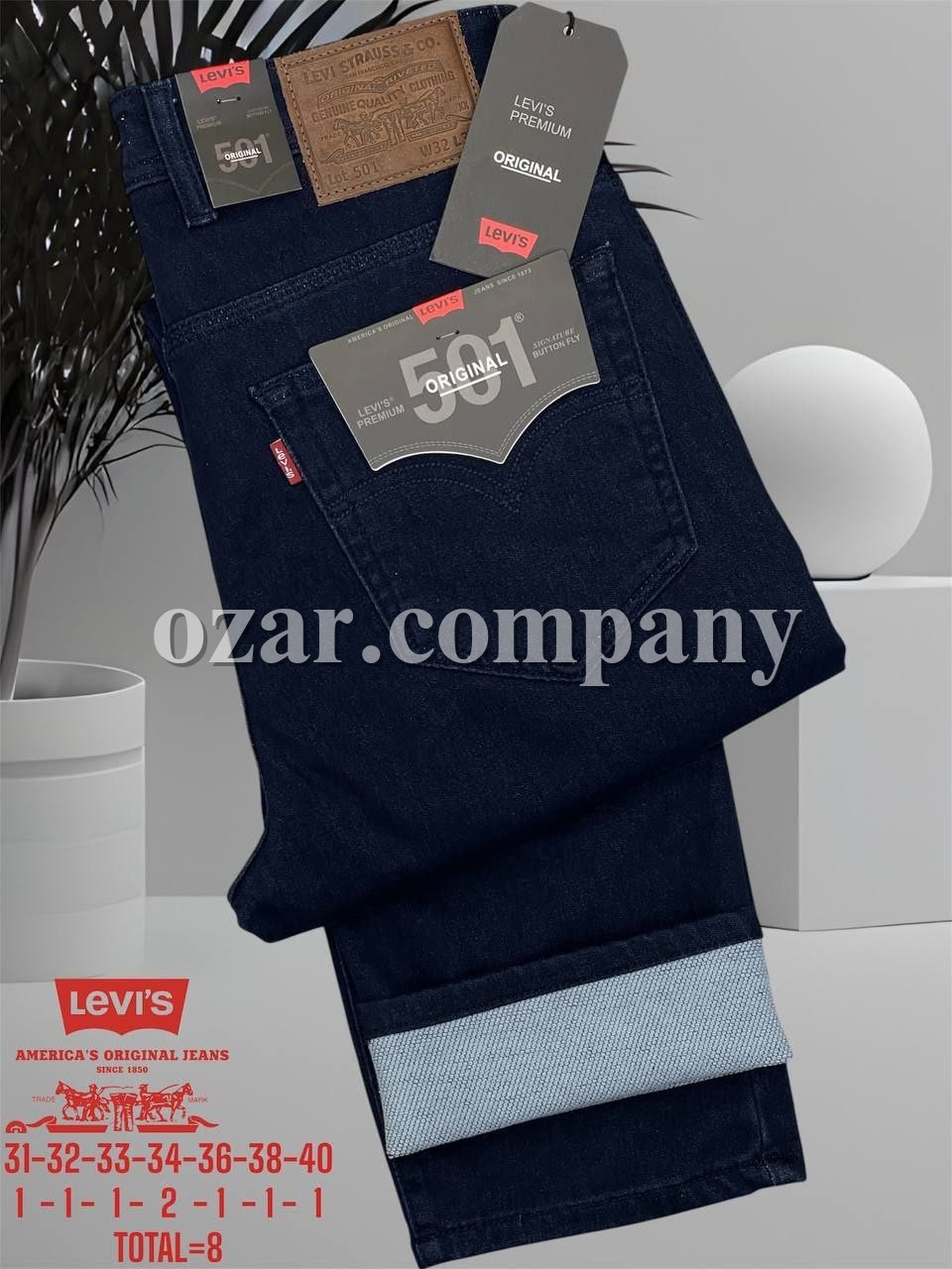 Мужские Джинсы Levis 501