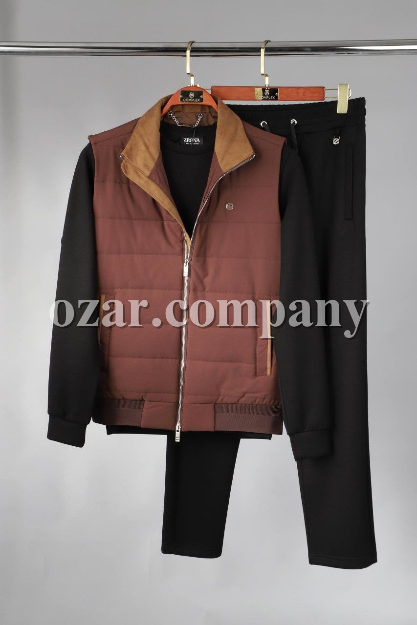 Мужской Спортивный Костюм Тройка Zegna