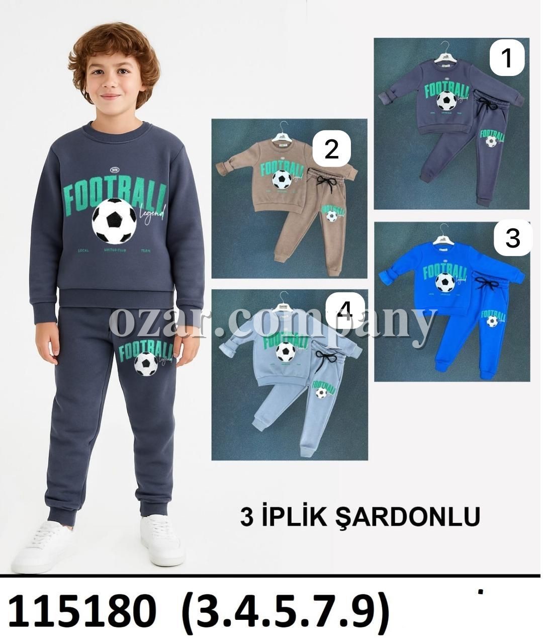 Костюм Тринитка На Флисе Для Мальчика Dassi Dassi (3-4-5-7-9лет)