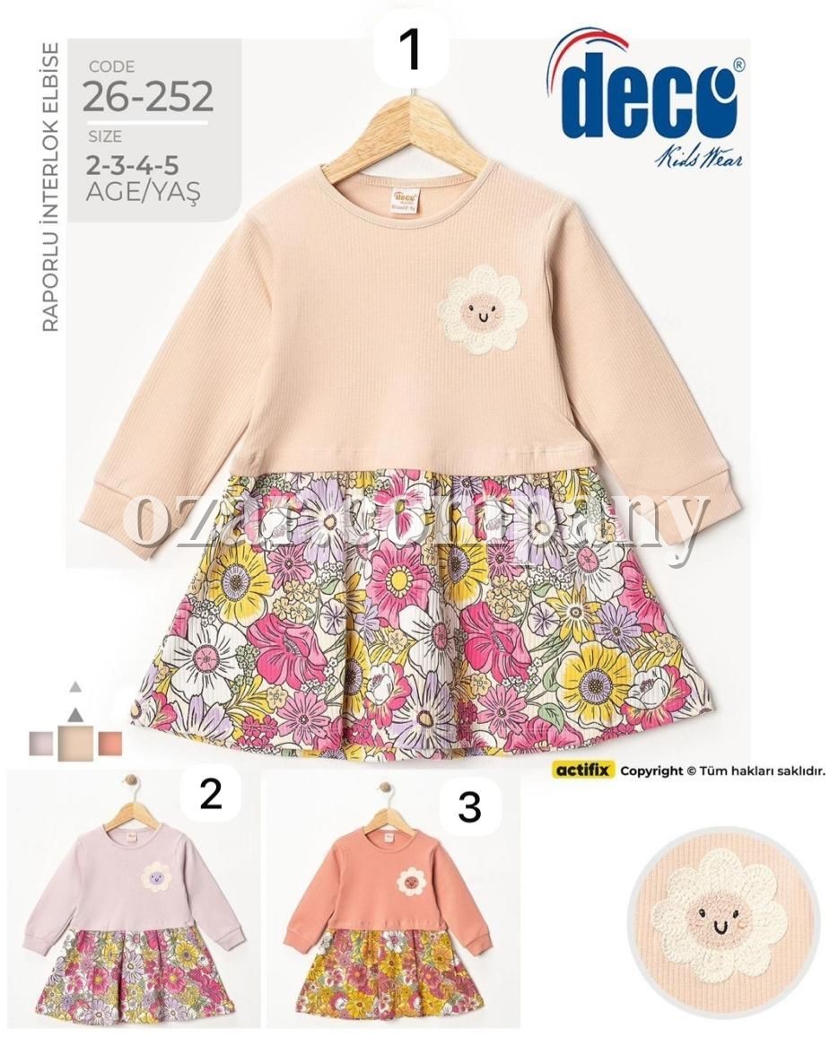 Платье Для Девочки Deco (2-3-4-5лет)