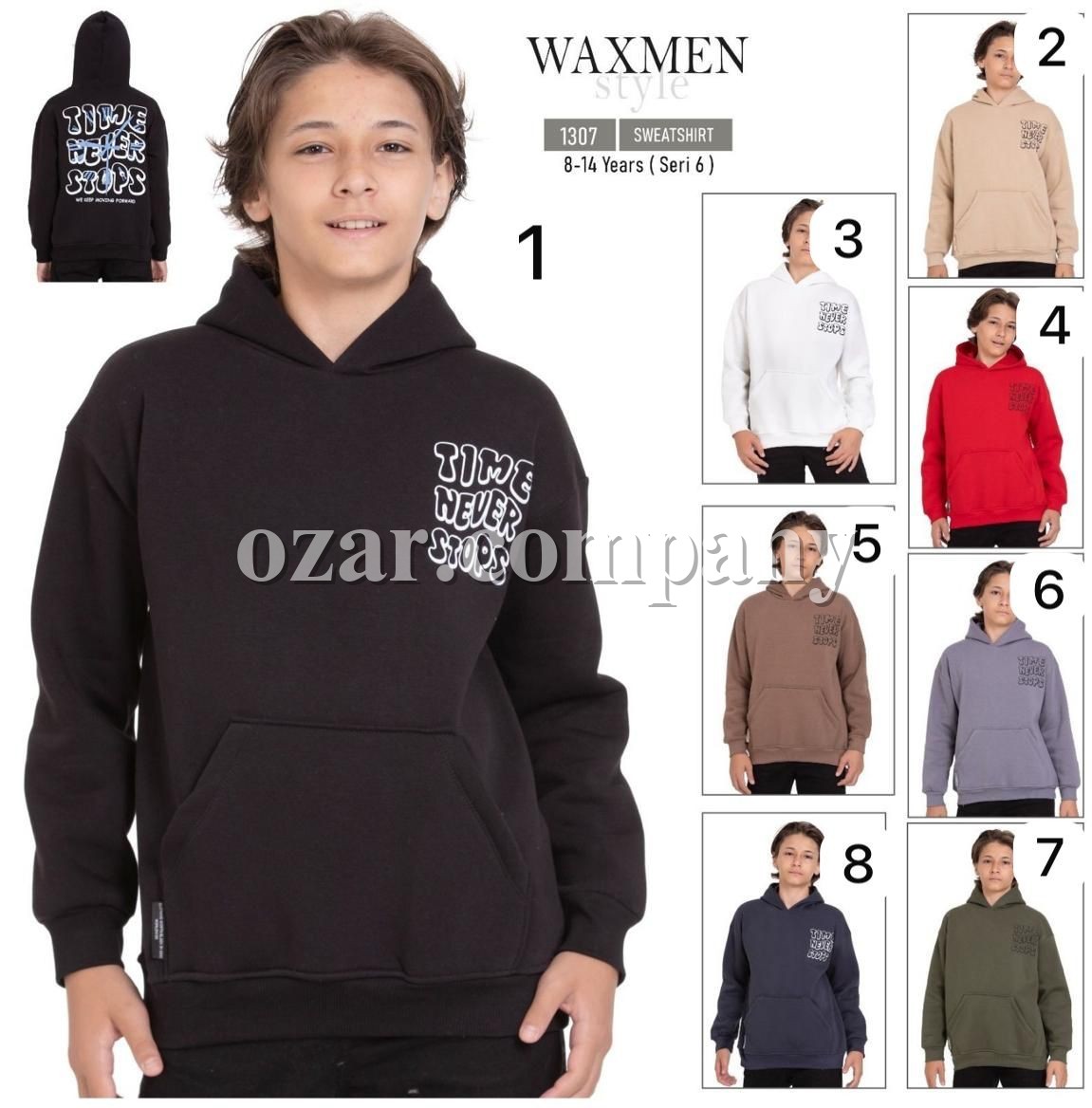 Худи Для Мальчика Waxmen (9-10-11-12-13-14лет) 