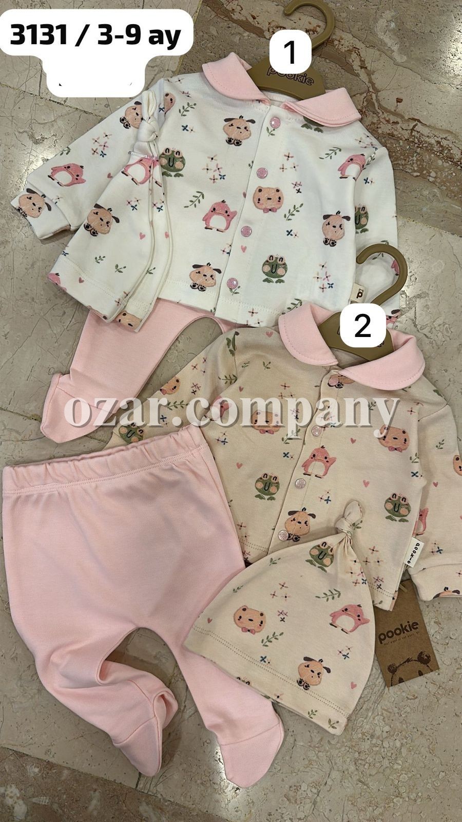 Комплект Для Девочки Pookie (3-6-9мес.)