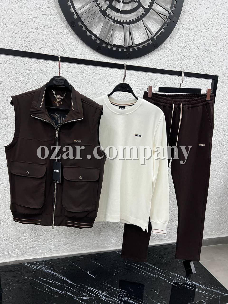 Мужской Спортивный Костюм Тройка Boss