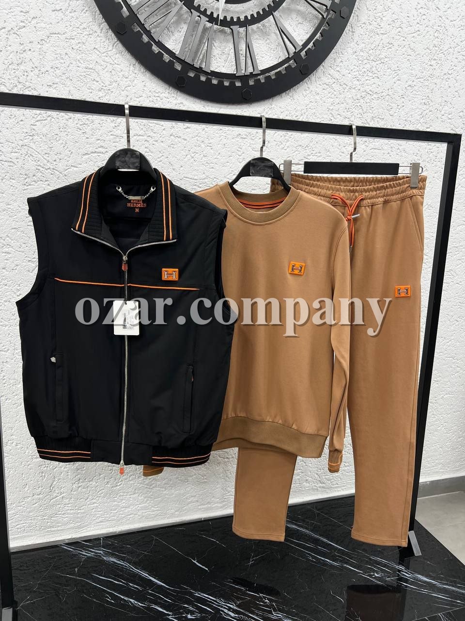 Мужской Спортивный Костюм Тройка Hermes