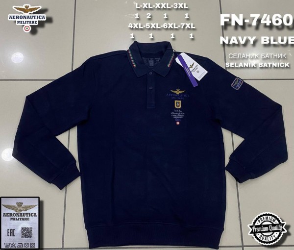Мужской Батник Aeronautica Militare (Большие размеры)