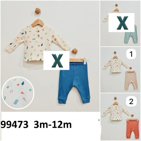 Костюм Для Мальчика Melisa (3-6-9-12мес.)