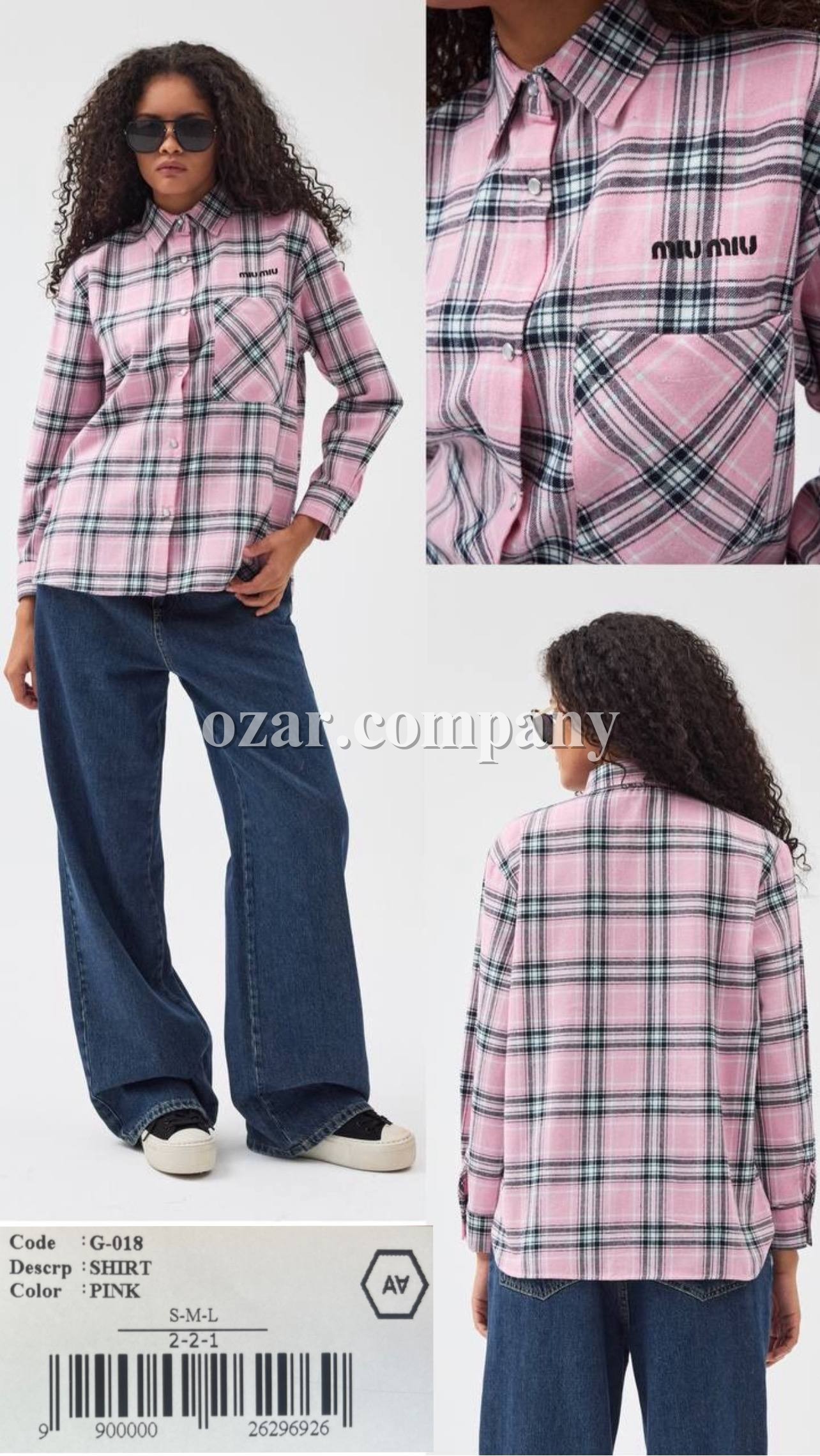 Женская Рубашка A.M.N.