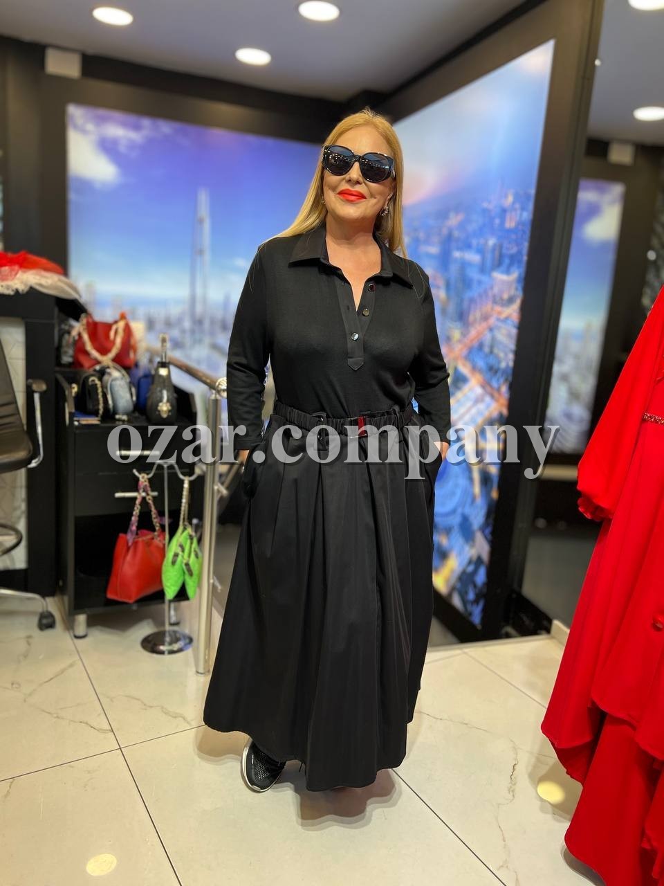 Женское Платье Iness (Большие размеры) Женское Платье Iness (Большие размеры)