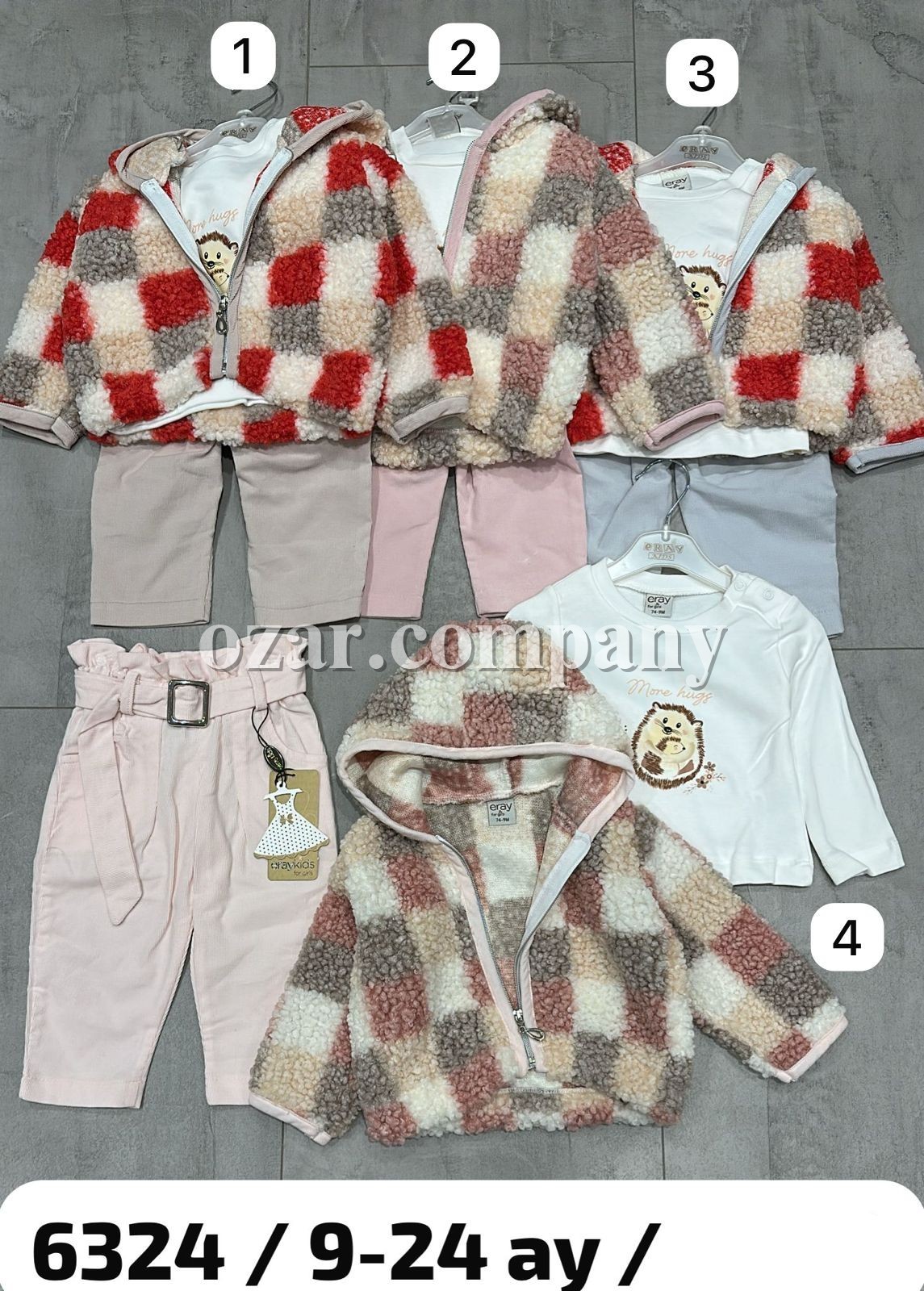 Костюм Тройка Для Девочки Eray Kids (9-12-18-24мес.) Костюм Тройка Для Девочки Eray Kids (9-12-18-24мес.)