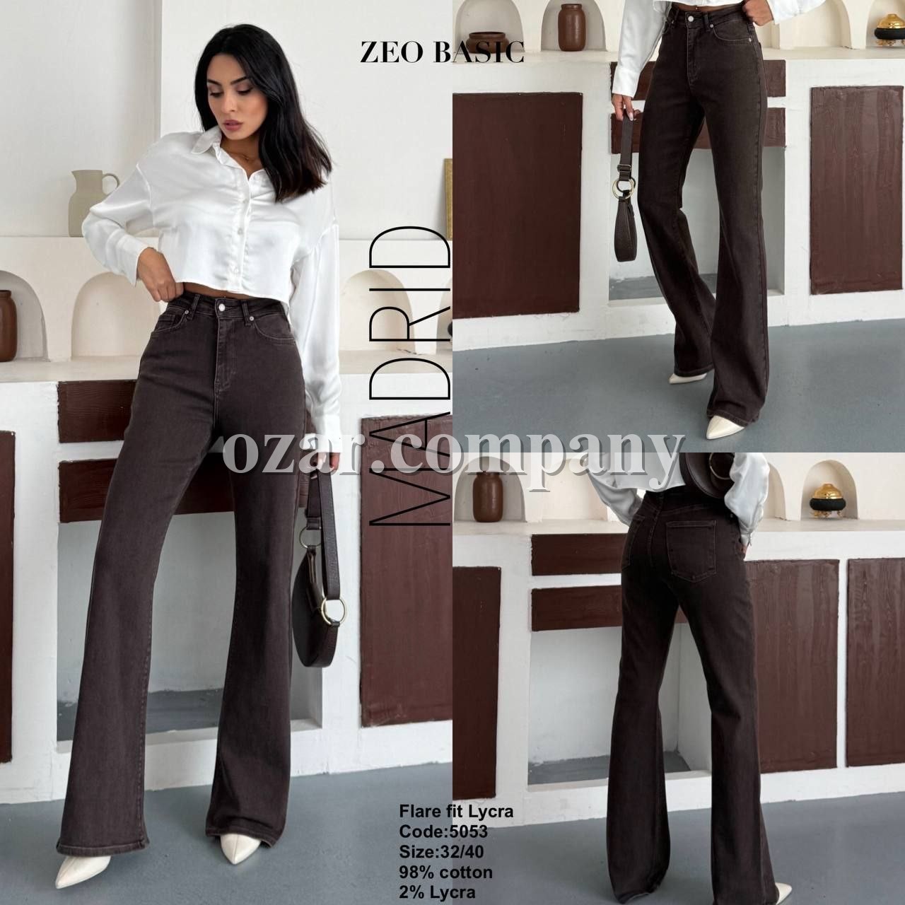 Женские Джинсы Zeo Basic Женские Джинсы Zeo Basic