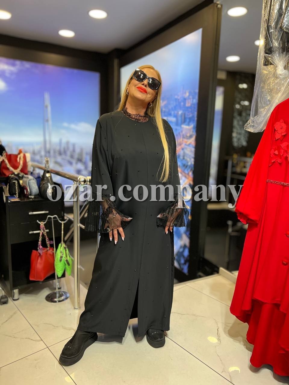 Женское Платье Iness (Большие размеры) Женское Платье Iness (Большие размеры)