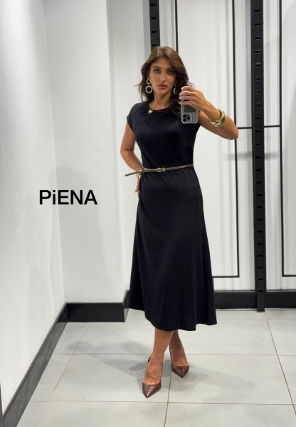 Женское Трикотажное Платье Piena (Большие размеры) Женское Трикотажное Платье Piena (Большие размеры)