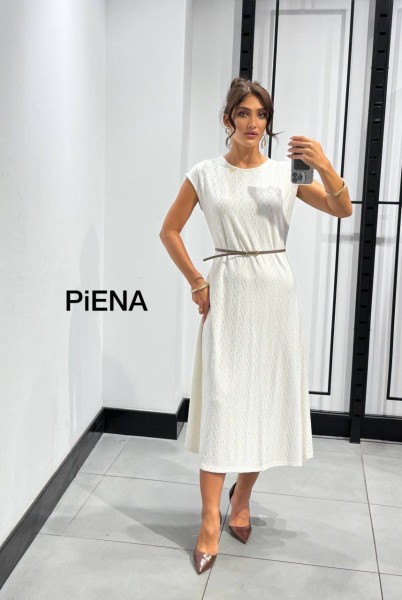 Женское Трикотажное Платье Piena (Большие размеры) Женское Трикотажное Платье Piena (Большие размеры)