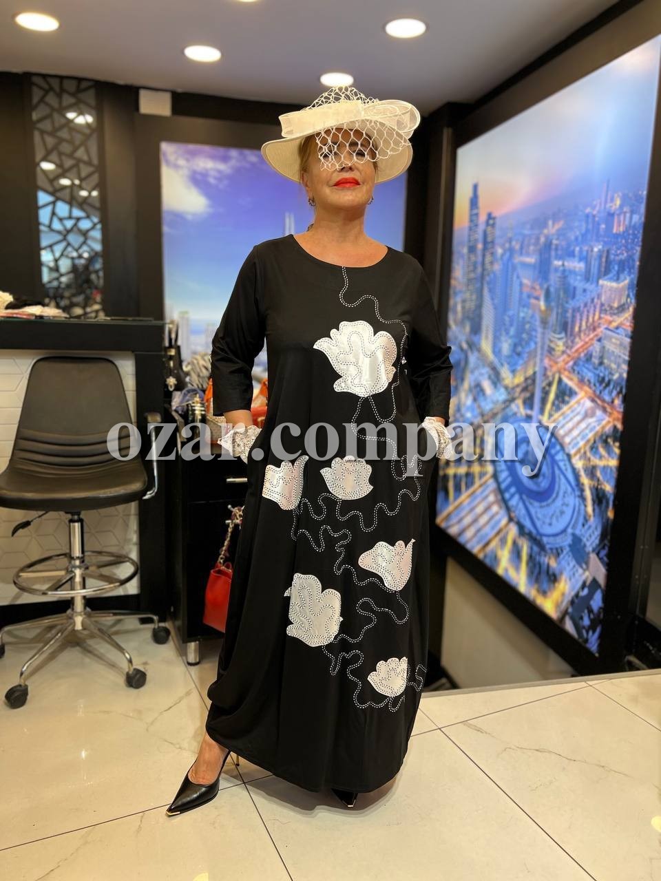 Женское Платье Iness (Большие размеры) Женское Платье Iness (Большие размеры)