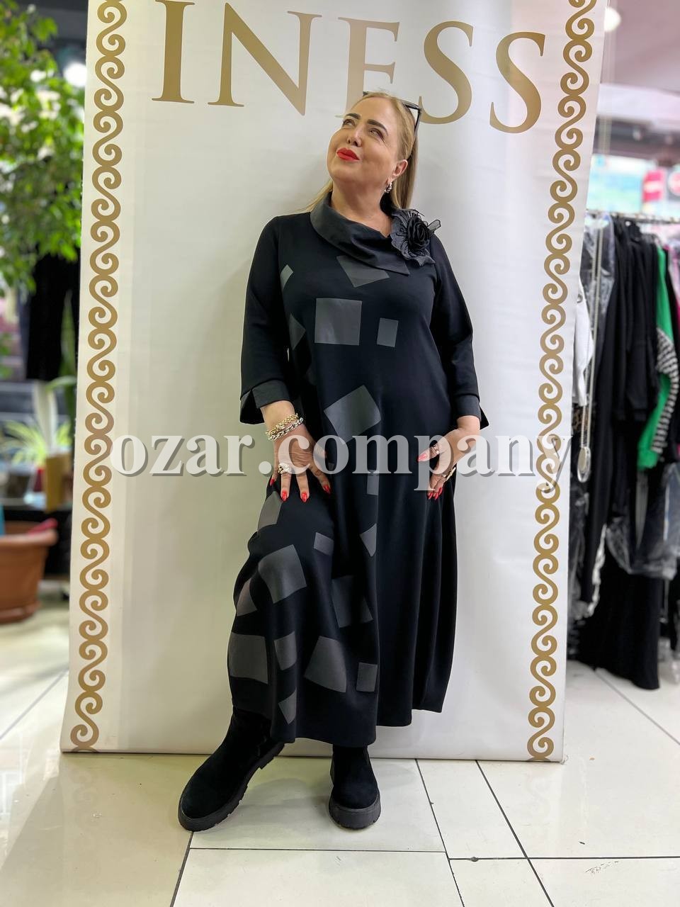 Женское Платье Iness (Большие размеры) Женское Платье Iness (Большие размеры)