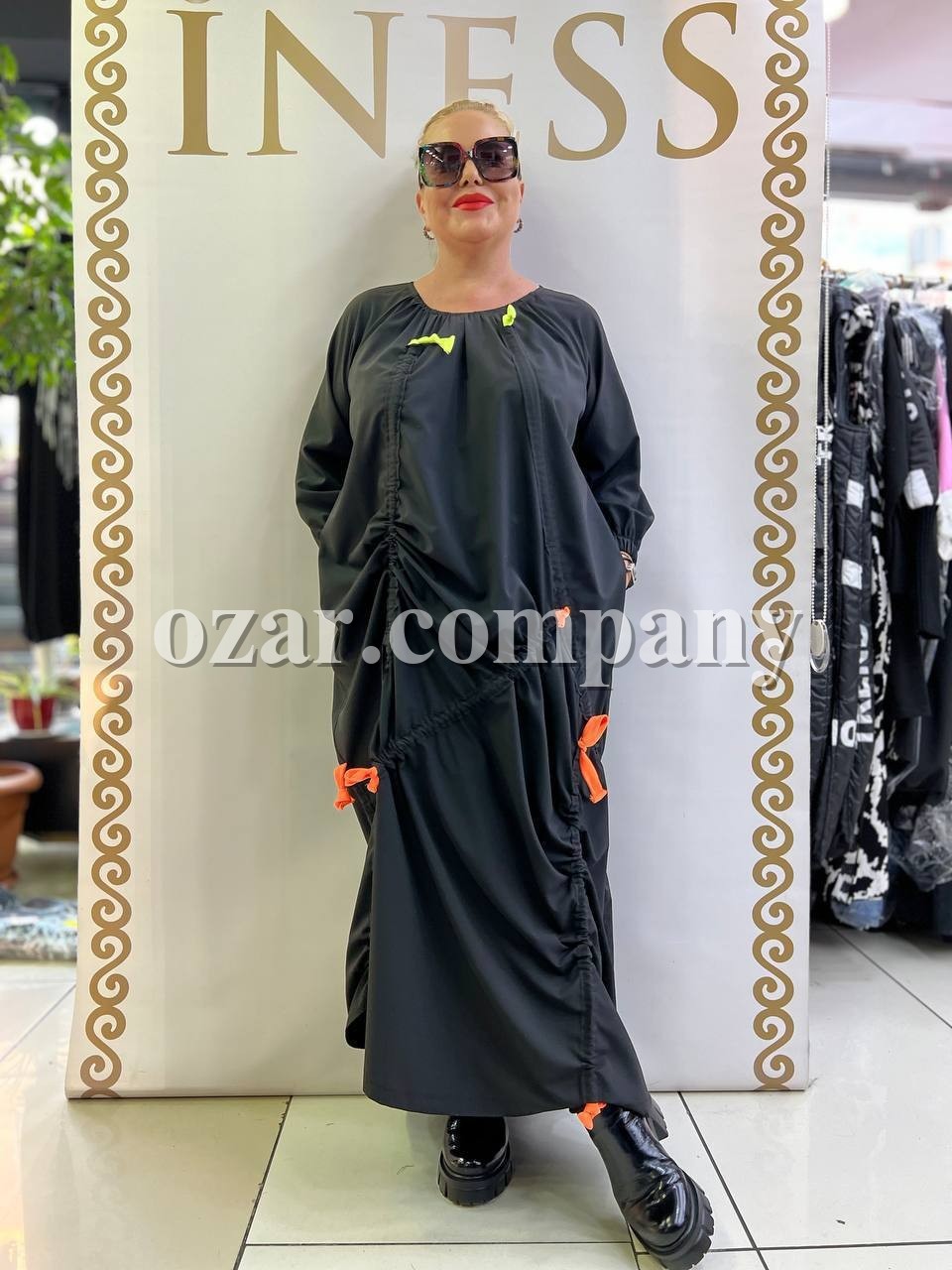 Женское Платье Iness (Большие размеры) Женское Платье Iness (Большие размеры)