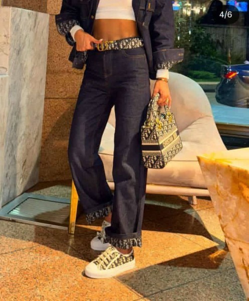 Женский Джинсовый Костюм Dior