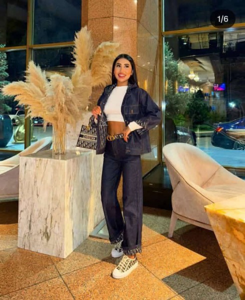 Женский Джинсовый Костюм Dior