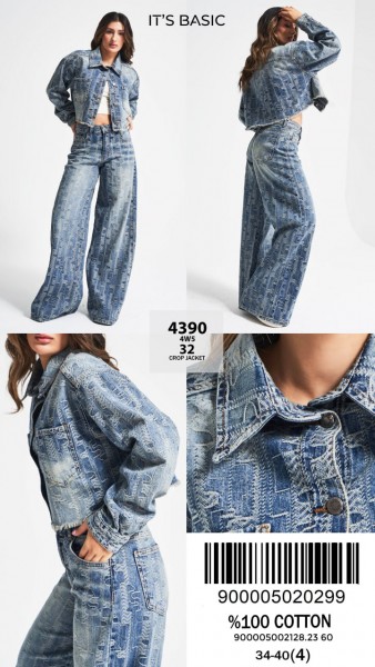 Женский Джинсовый Жакет ITS Basic 
