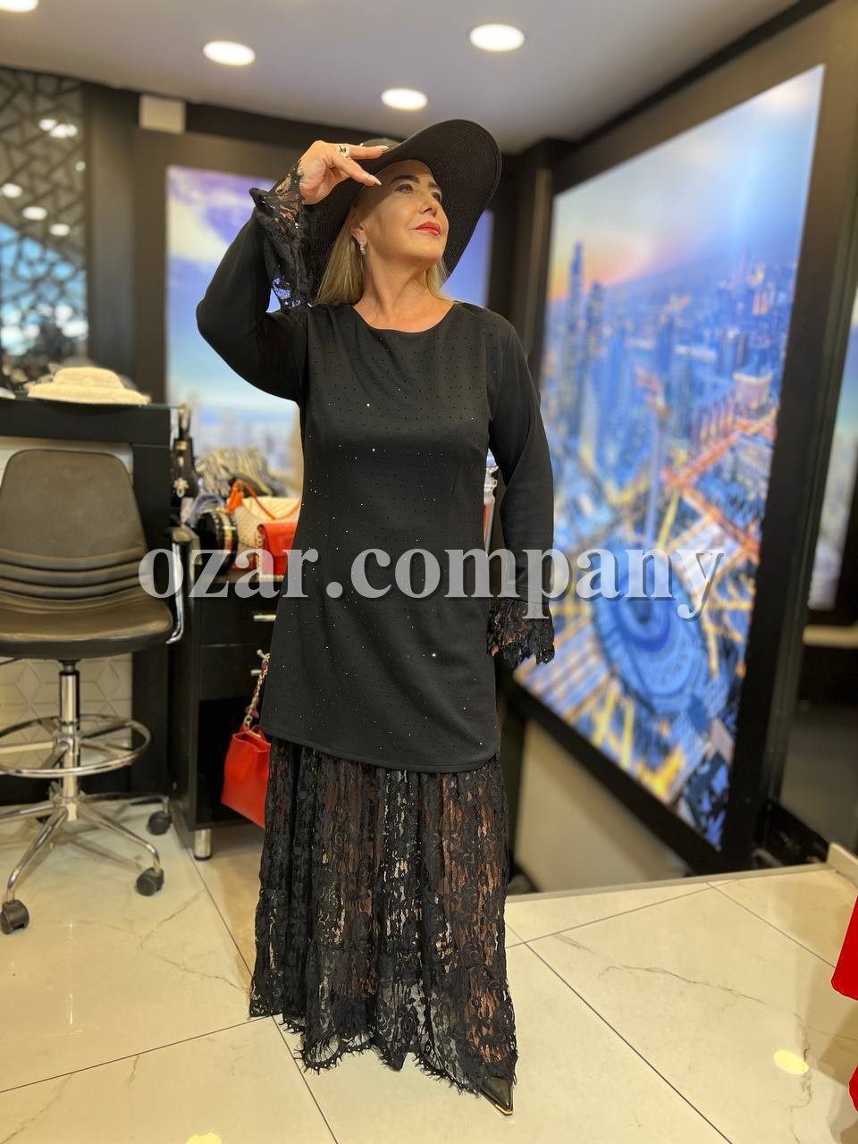 Женское Платье Iness (Большие размеры) Женское Платье Iness (Большие размеры)