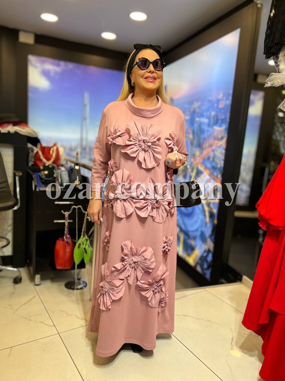 Женское Платье Iness (Большие размеры) Женское Платье Iness (Большие размеры)