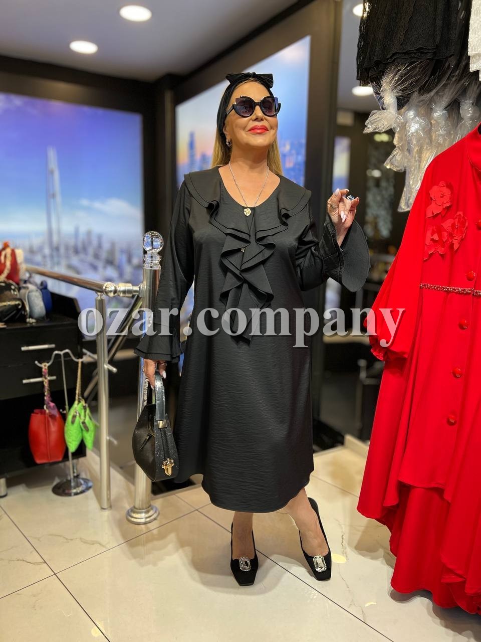 Женское Платье Iness (Большие размеры) Женское Платье Iness (Большие размеры)