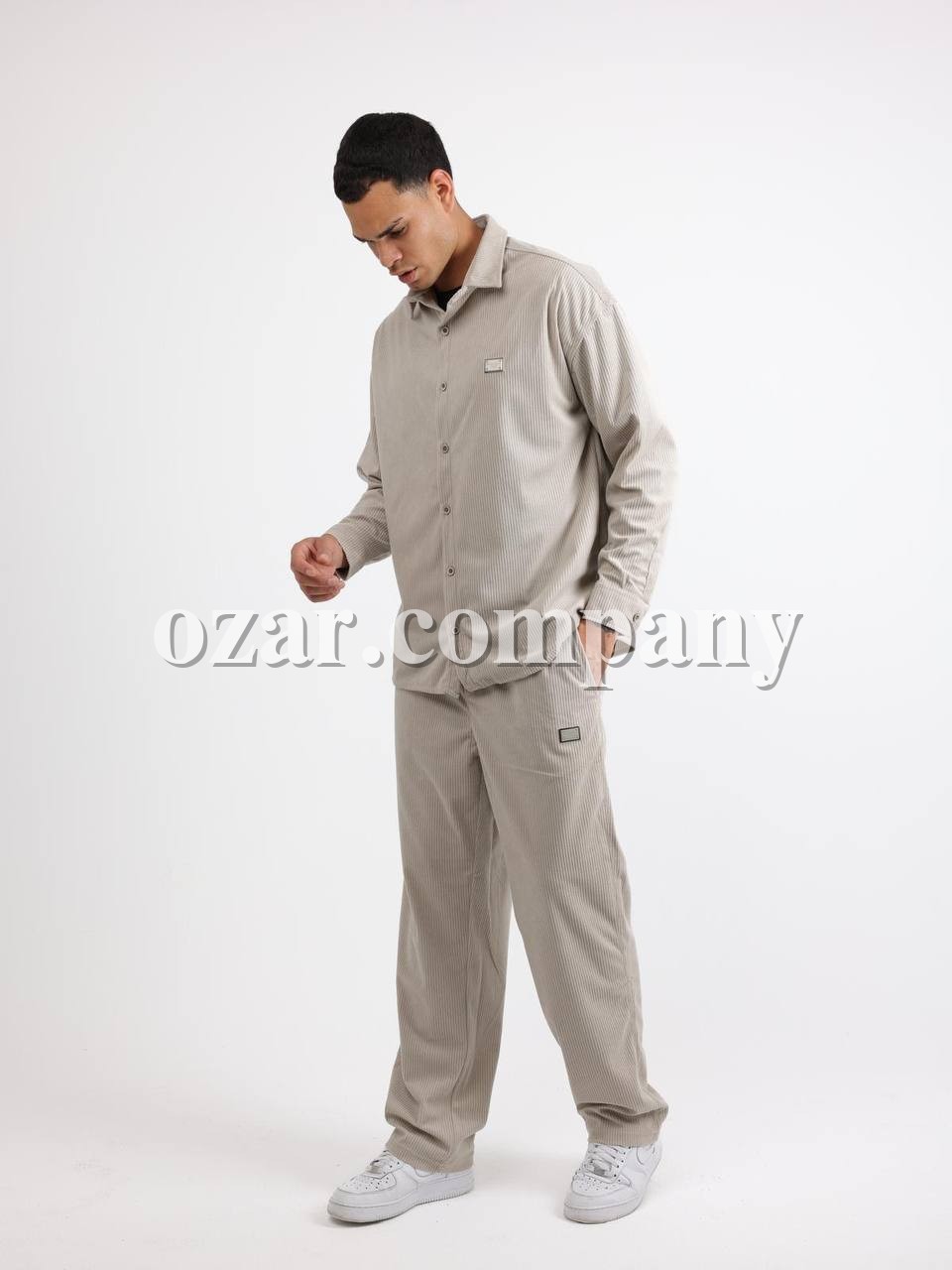 Мужской Вельветовый Костюм Zegna