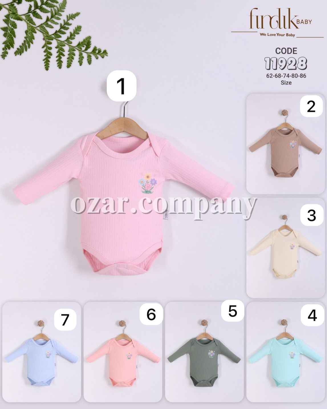 Бодик Для Девочки Firdik Baby (3-6-9-12-18мес.) Бодик Для Девочки Firdik Baby (3-6-9-12-18мес.)
