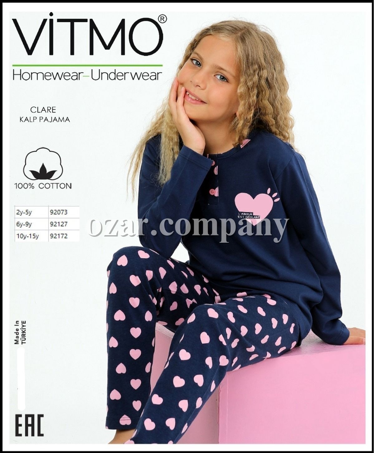 Пижама Для Девочки Vitmo (11-12-13-14лет) 
