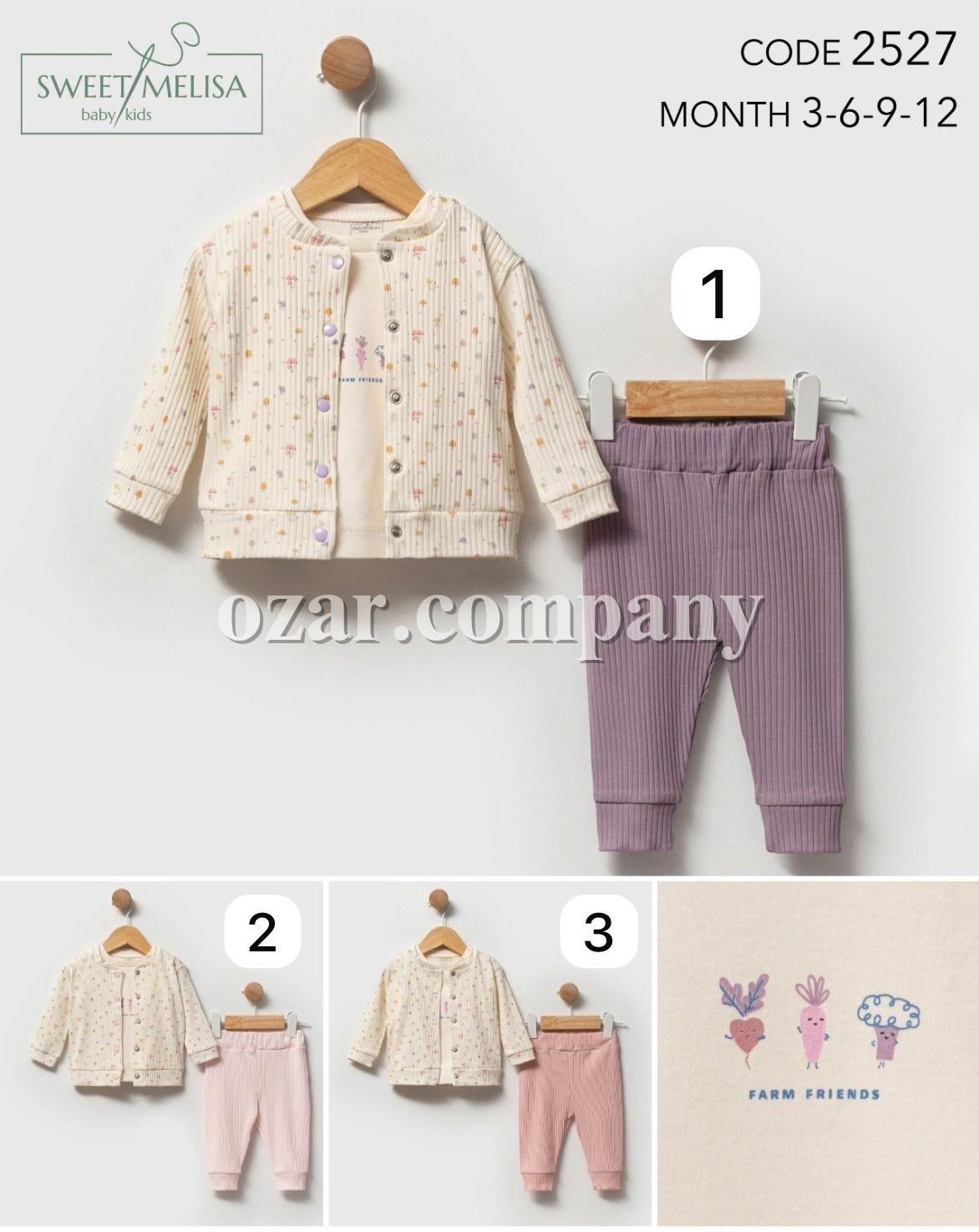 Костюм Для Девочки Sweet Melisa (3-6-9-12мес.) Костюм Для Девочки Sweet Melisa (3-6-9-12мес.)